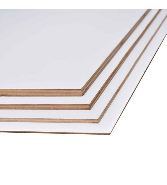 PLYWOOD 1 SIDE WHITE 5MM 2440X1220MM