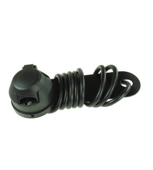 TRAILER SOCKET+PLATE MP27B