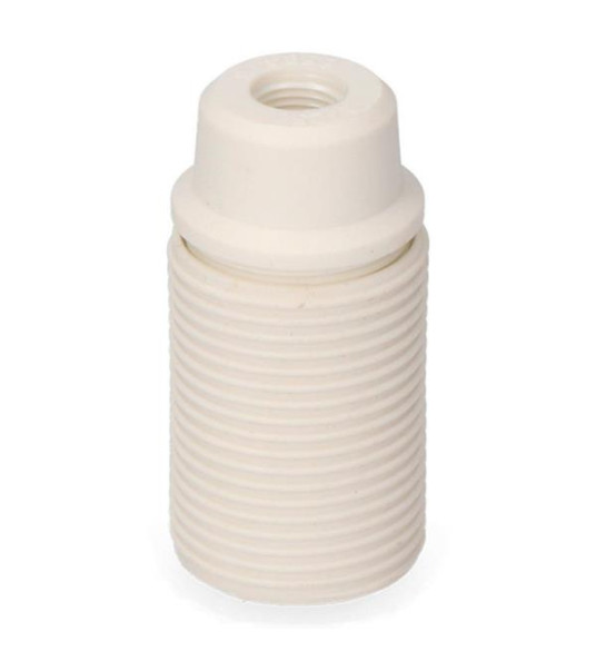 LAMPHOLDER E14 WHITE THREADED