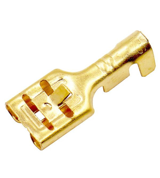 NON-INSULATED FEMALE SPADE TERMINAL 6.35MM
