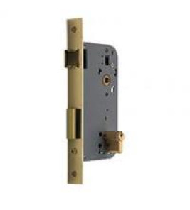 MORTICE LOCK 50MM EURO BRASS FF MORTICE LOCK 50MM EURO BRASS FF