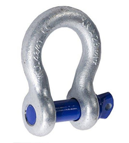 BOW SHACKLE 3/8``  1T GALVANIZED