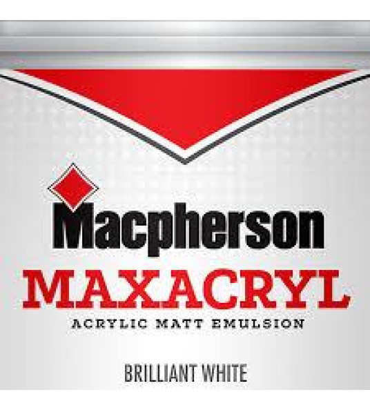 MACPHERSON MAXACRYL 15L BRILLIANT WHITE