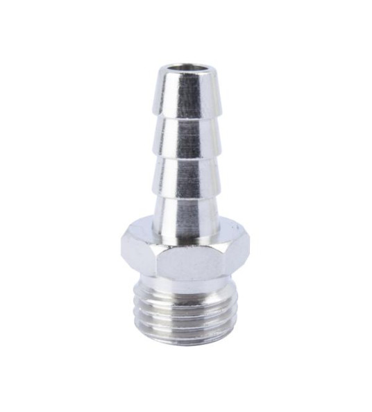 CP BRASS TAIL NIPPLE 1/4``M 8MM 10E