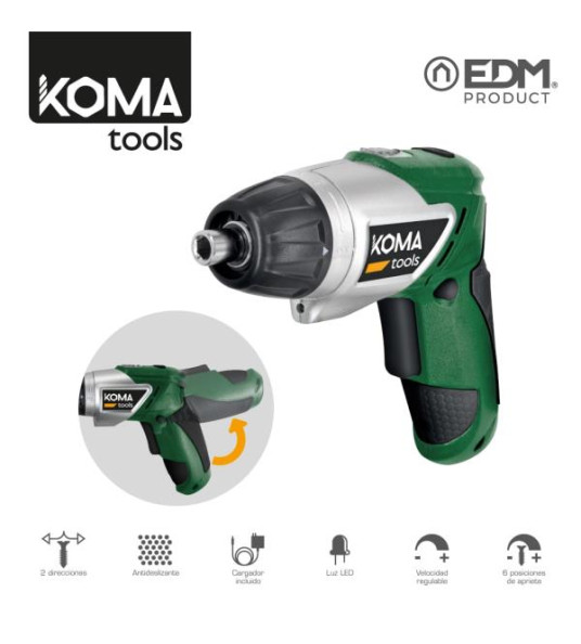 SCREWDRIVER CL 3.6V KOMA
