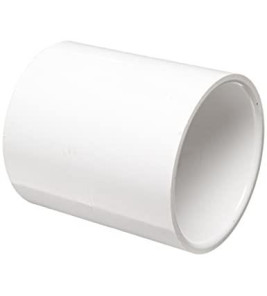 SOCKET PVC 80MM WHITE