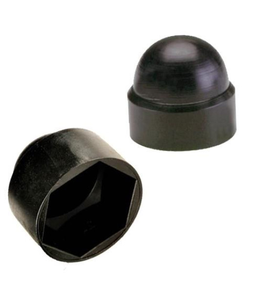 CAP FOR M8 HEX NUT BLACK