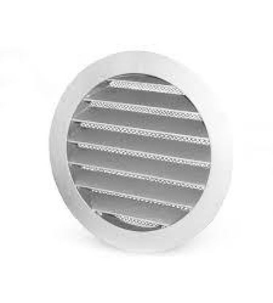 OUTDOOR DUCTING VENT 125MM ALUMINIUM