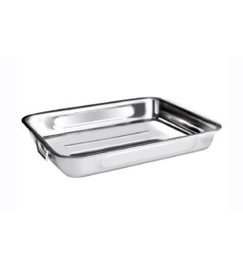 ROASTING PAN 25X19X5.5CM S/S IBILI