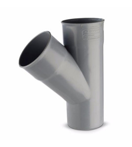 YEE 125MM PVC GREY
