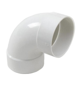 ELBOW 40MM PVC WHITE