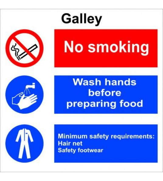 SPACE ID SIGN GALLEY 300X300MM