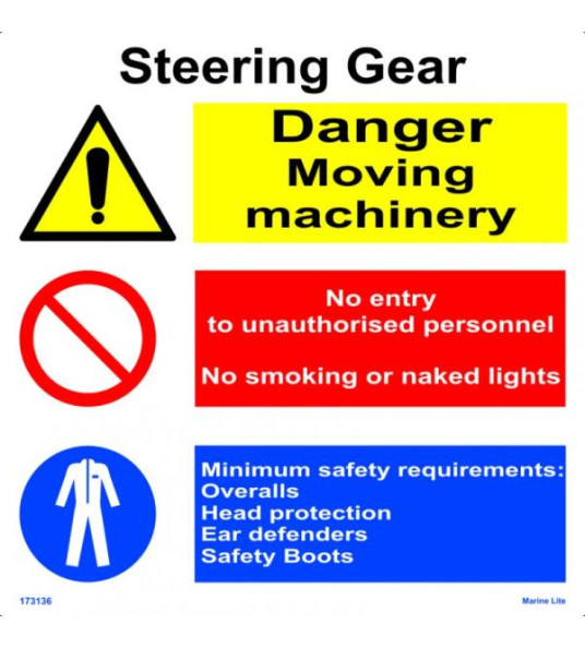 SPACE ID SIGN STEERING GEAR