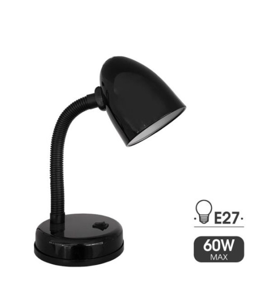 DESK LAMP E27 AMSTERDAM BLACK