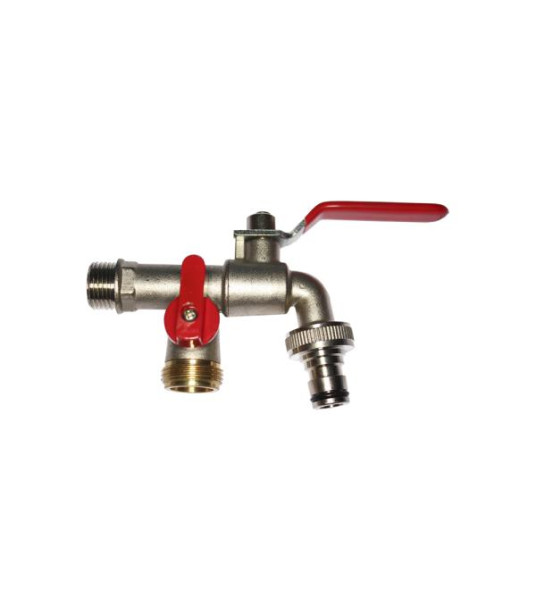 DOUBLE LEVER TYPE BIBCOCK