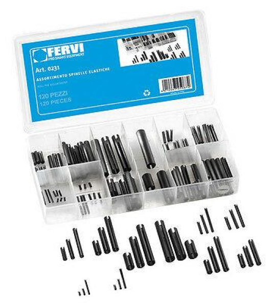 SPRING PIN ASSORTMENT 120PCS