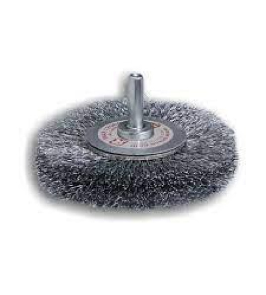 FLAT WIRE BRUSH WHEEL 60/6MM SIT