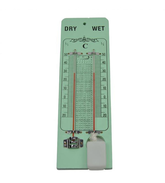 WET & DRY BULB HYGROMETER