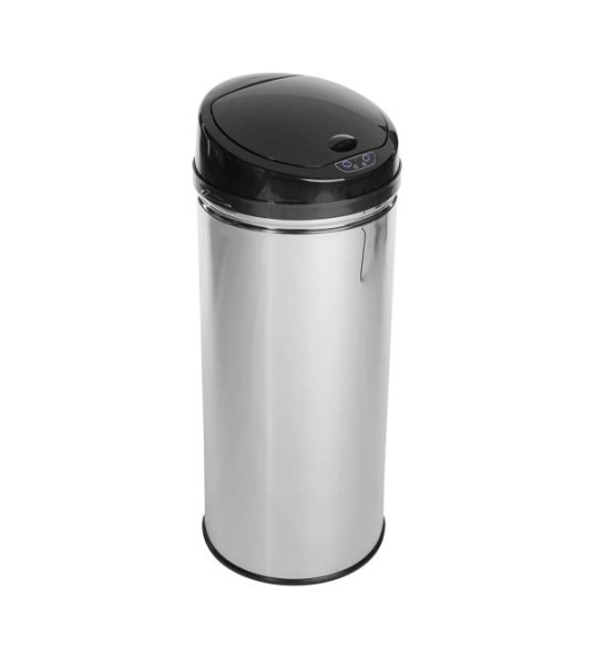 AUTOMATIC OPENING BIN 42L STAINLESS STEEL