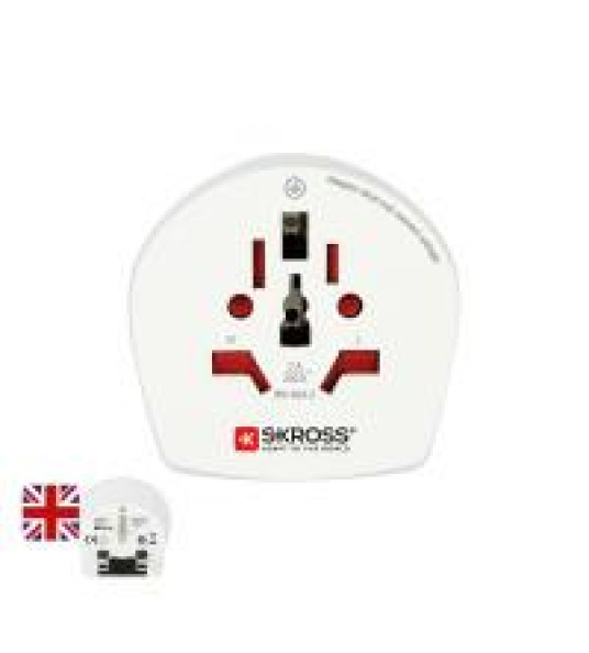 WORLDWIDE ADAPTOR TO UK SKROSS