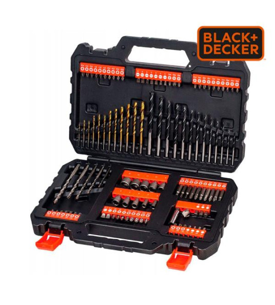109PC DRILL & BIT SETS BLACK & DECKER