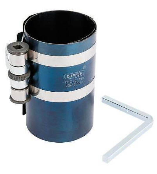 PISTON RING COMPRESSOR 50-175MM 4`` HIGH DRAPER