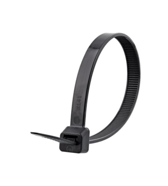 CABLE TIES 150X7.6MM BLACK 50PCS