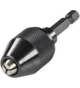 DRILL CHUCK 0.5-6.5MM 1/4`` HEX WOLFCRAFT DRILL CHUCK 0.5-6.5MM 1/4`` HEX WOLFCRAFT