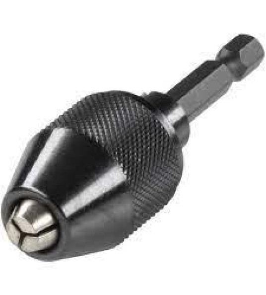 DRILL CHUCK 0.5-6.5MM 1/4`` HEX WOLFCRAFT