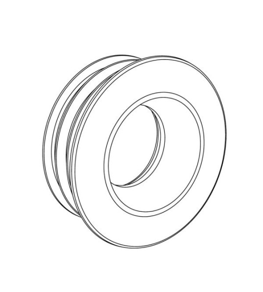 GROMMET FOR WC CLEAR VIVA