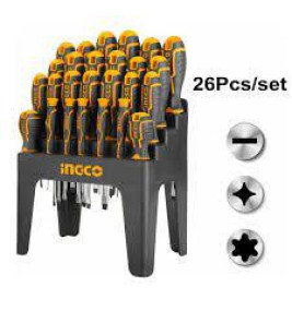 INGCO 26PC SCREWDRIVERS ON STAND INGCO 26PC SCREWDRIVERS ON STAND
