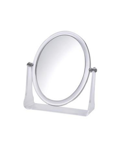 OVAL MIRROR 17X13CM RECT BASE 9429