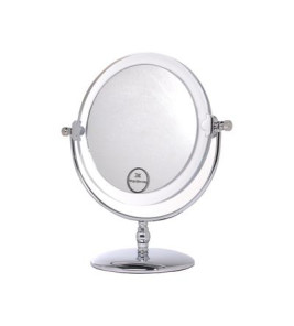 MIRROR ROUND CHROME BASE 9430