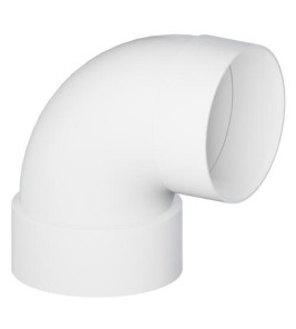 ELBOW PVC 80MM WHITE