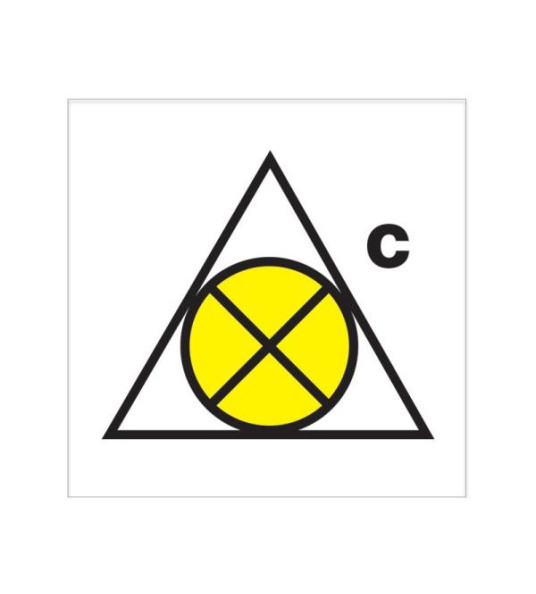 SIGN REMOTE VENT SHUT-OFF CARGO