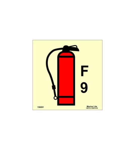 IMO SIGN FOAM EXTINGUISHER