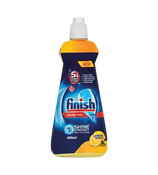 FINISH RINSE LEMON 400ML