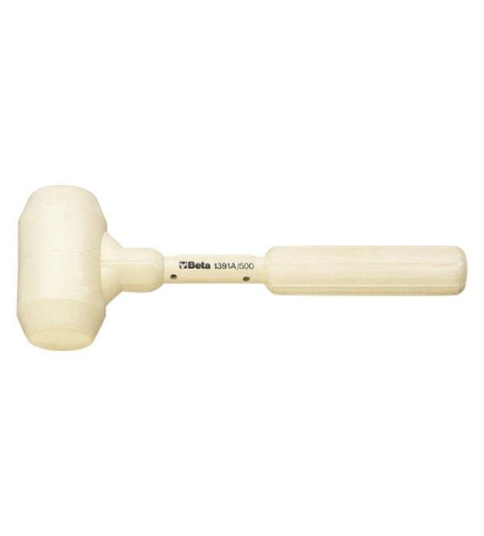 WHITE RUBBER MALLET 500G BETA
