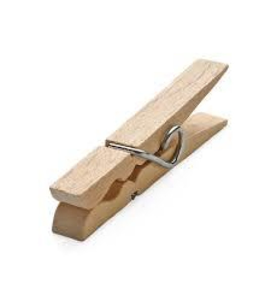 WOODEN CLOTHES PEGS 50PCS LUX