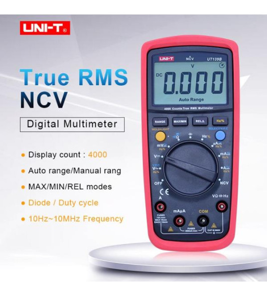 MULTIMETER UT139B TRUE RMS