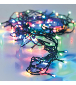 FAIRY LIGHTS 48 LED MULTICOLOUR 2AA 4M