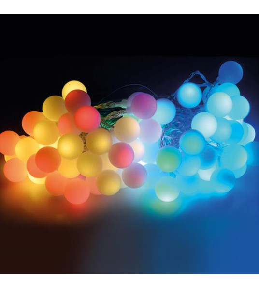 FAIRY LIGHTS 80 LED MULTICOLOR IP44 19M