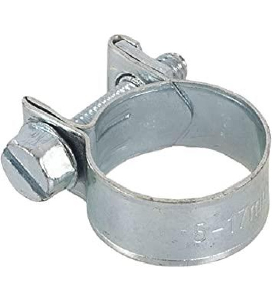 MINI HOSE CLIP N16 ZINC PLATED