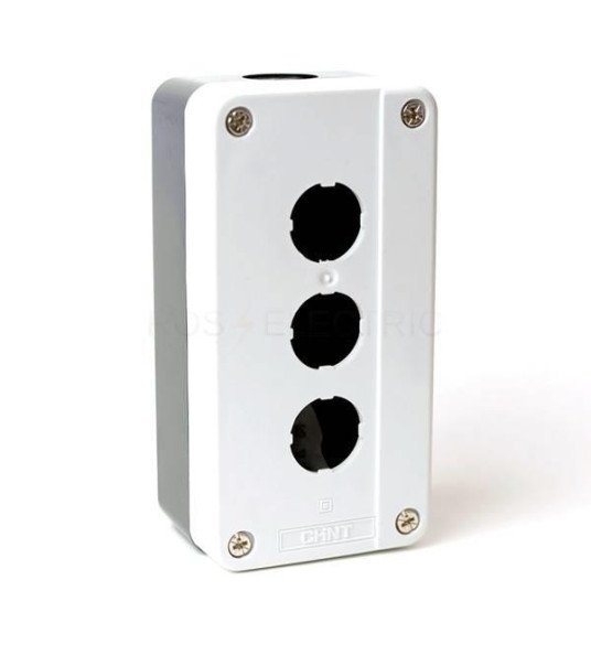 MOUNTING BOX FOR 3 PUSH BUTTONS