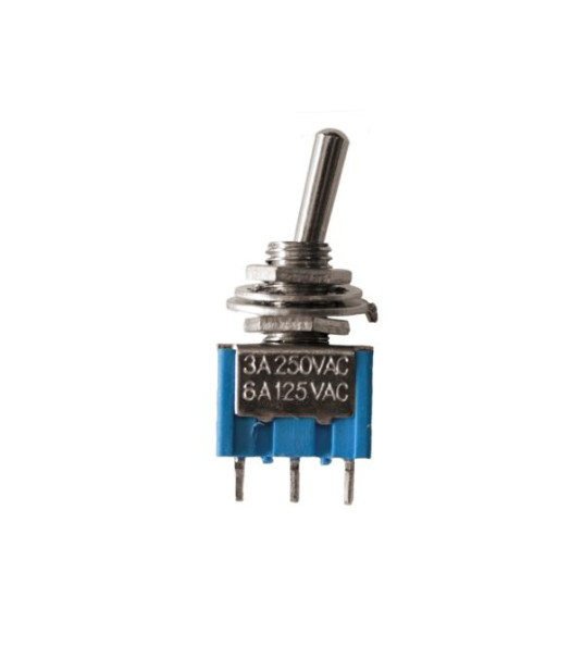 MINI TOGGLE SWITCH 1P 2W 3A 250V