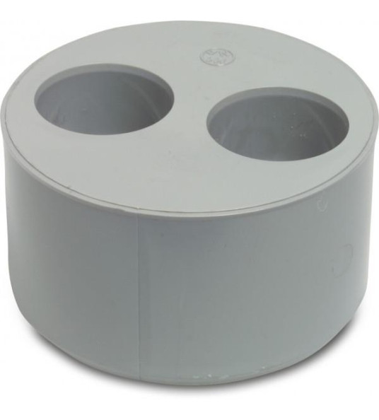 REDUCED BUSH 110/50-50MM PVC GREY