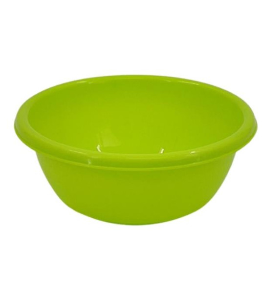 BASIN ROUND PLASTIC 32X13CM 6L