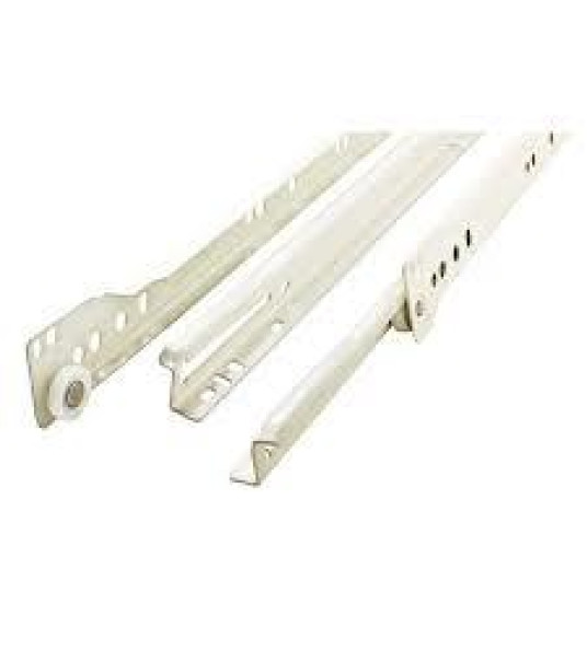 DRAWER SLIDES 30CM WHITE