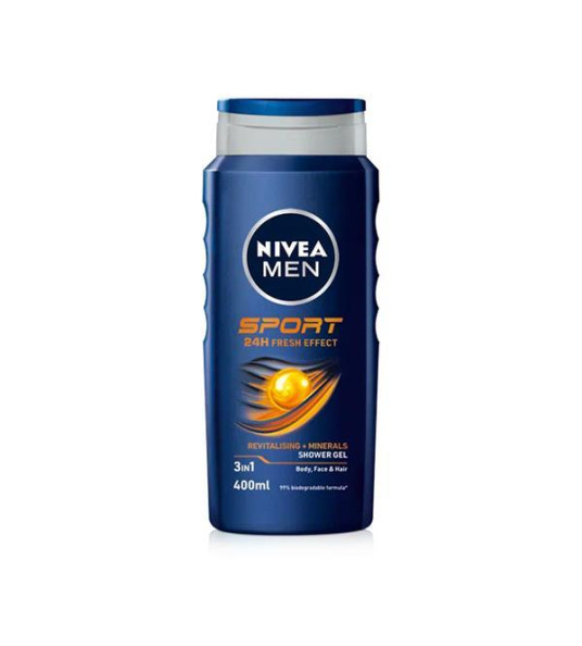 NIVEA SHOWER GEL MEN SPORT 400ML