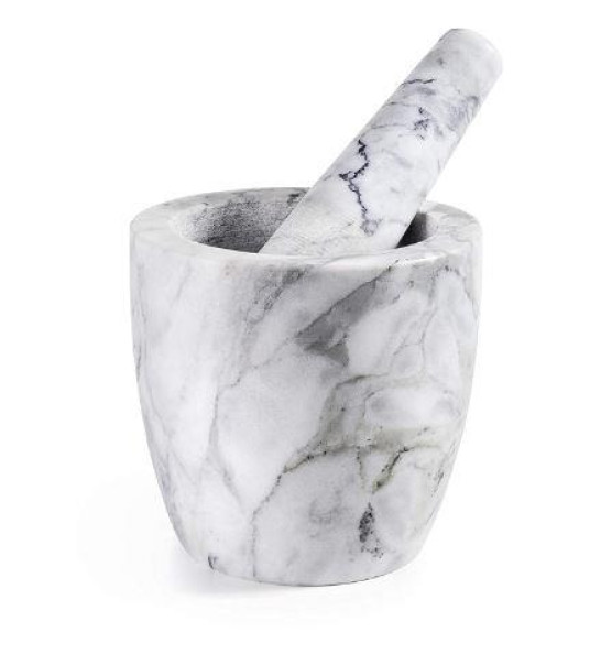 MARBLE PESTLE & MORTAR